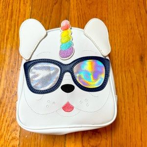 NWOT Bath & Body Works Dog Unicorn Mini Purse